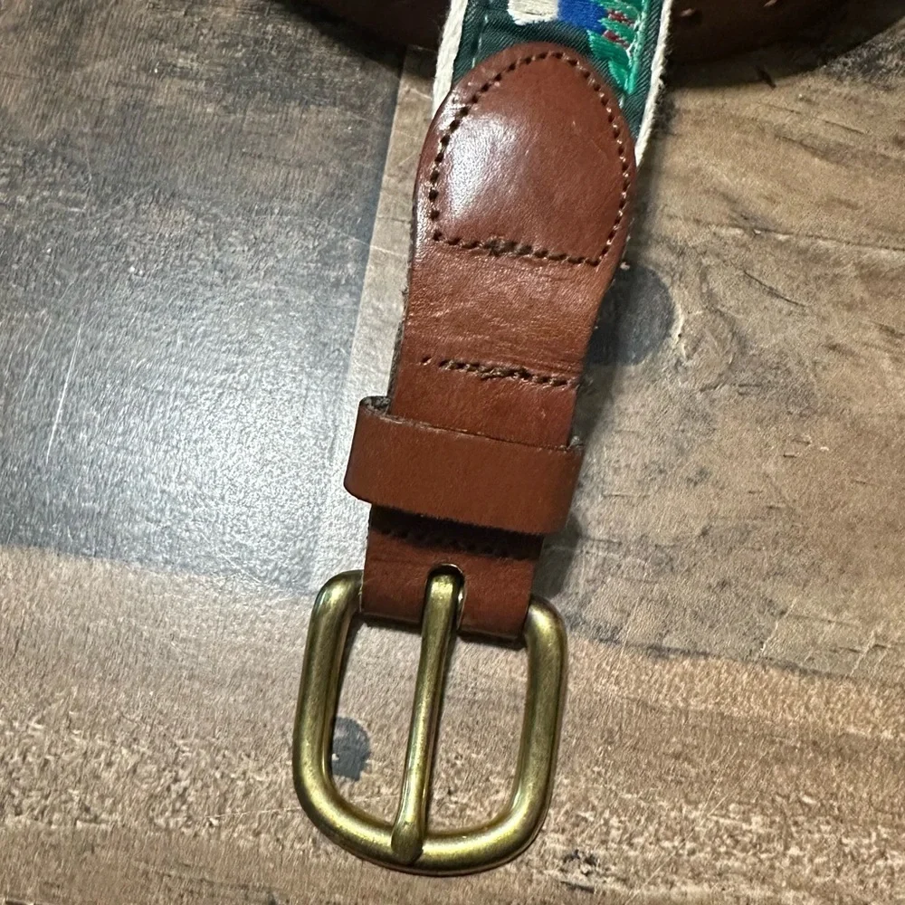 Leather Man Ltd. Vintage Essex Golfer Belt